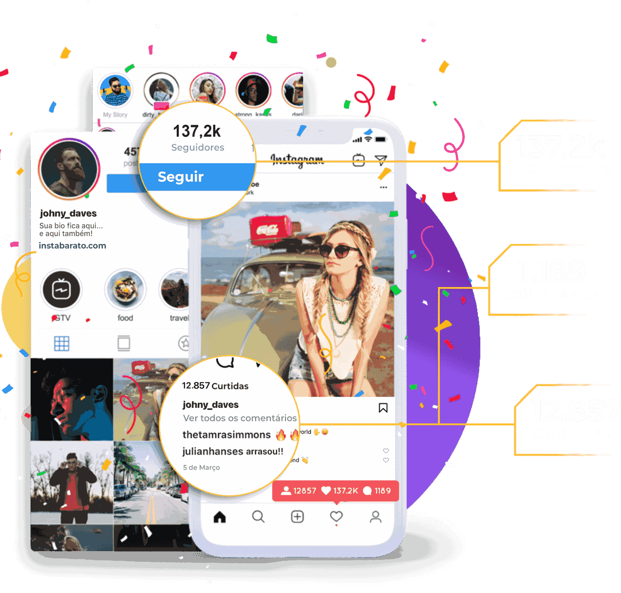 Comprar seguidores por 1 real y mejorar tu visibilidad en Instagram
